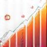 Graph showing advertising performance increase, symbolizing effective paid social media advertising.